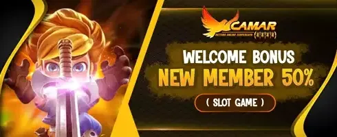 Welcome Bonus Member Baru 100% promotion banner